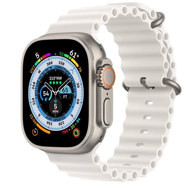 Apple Watch 49-mm White Ocean Band