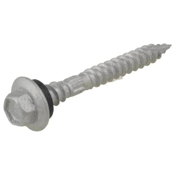 12G (5.50mm) x 50mm Neo Hex Flange Timber T17 Top Grip Roofing Screw Galvanised