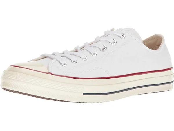 Converse Chuck 70 Vintage Canvas Low Top (White Size 10.5) Unisex Canvas Shoes