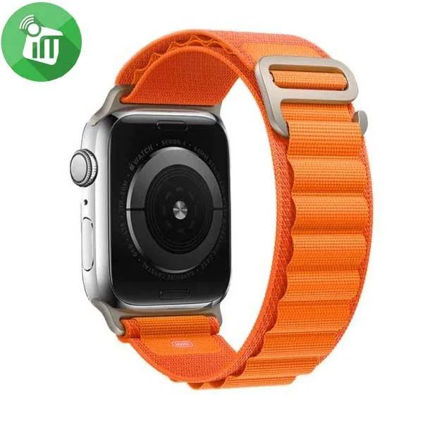 Alpine Loop Watch Band For Apple iWatch 42/44/45/49 mm Orange