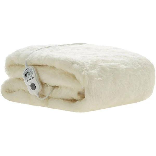 Linen House Wool Multi Zone Electric Blanket - Super King