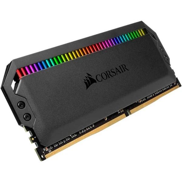 Corsair Dominator Platinum RGB 32GB Kit (2x16GB) DDR4 3200MHz C16 Black Desktop Gaming Memory