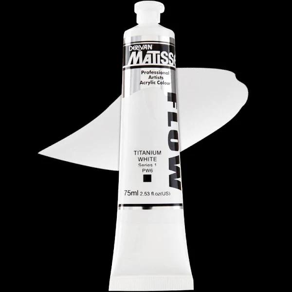 Matisse Flow Acrylic 75ml S1 - Titanium White