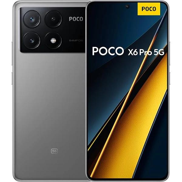 Xiaomi Poco X6 Pro 5G Smartphone (8GB/256GB, Grey) - Brand New