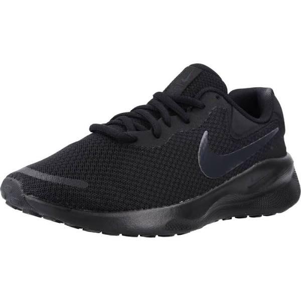 Nike Revolution 7 Womens Running Shoes Black US 8