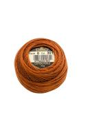 DMC Pearl Cotton Ball Size 8 87yd Medium Mahogany