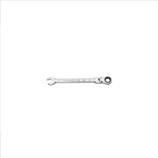 GearWrench Flex-Head Ratcheting Combination Wrench 90T 12mm 86712