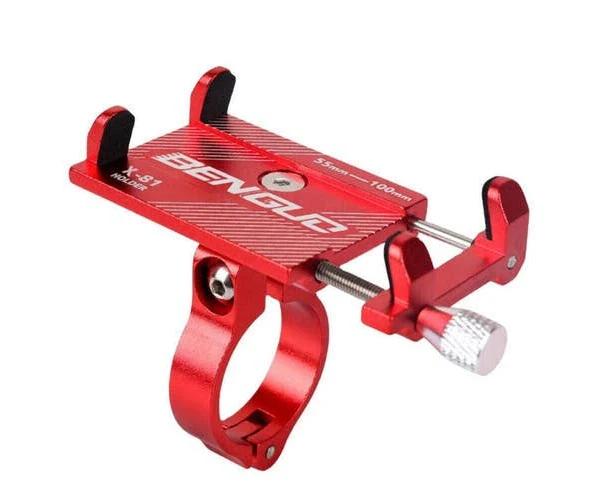 Mobile Phone Holder Bicycle Handlebar Aluminium Alloy for Bike Motorcycle Stock