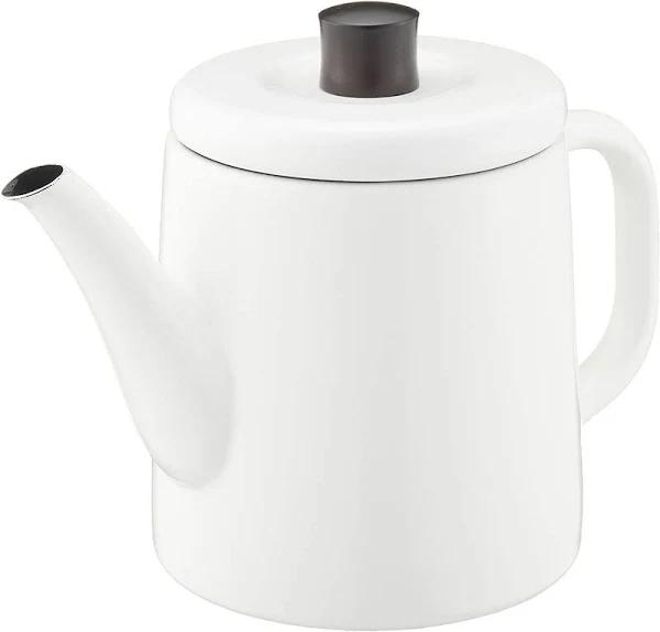 Noda Horo Enamel Pottle (White)