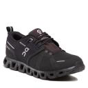 On Womens Cloud 5 Waterproof Shoes All Black