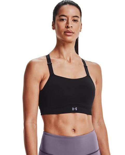 Under Armour Women's Infinity Low Mesh Sports Bra Black XS