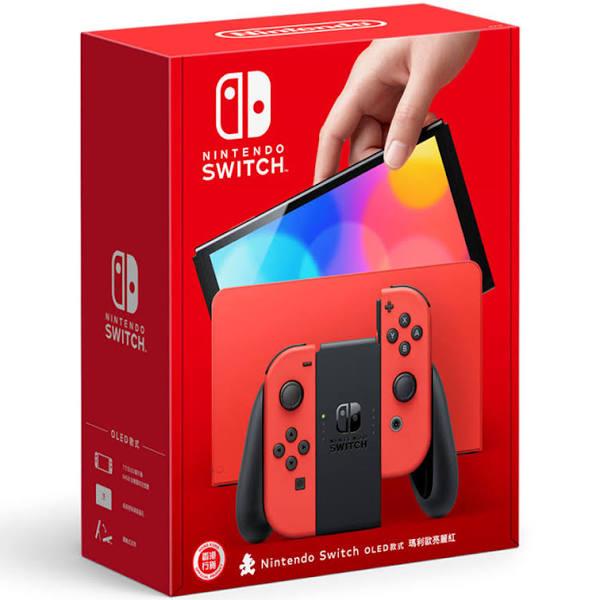 Nintendo Switch OLED Console (64GB, Mario Red Edition)