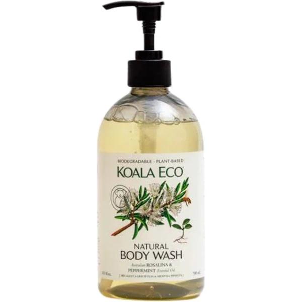 Koala Eco - Natural Body Wash - Rosalina & Peppermint 500ml