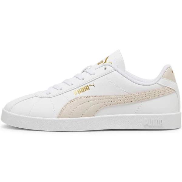 Club II Unisex Sneakers in White/Island Pink/Gold, Size 10 by Puma