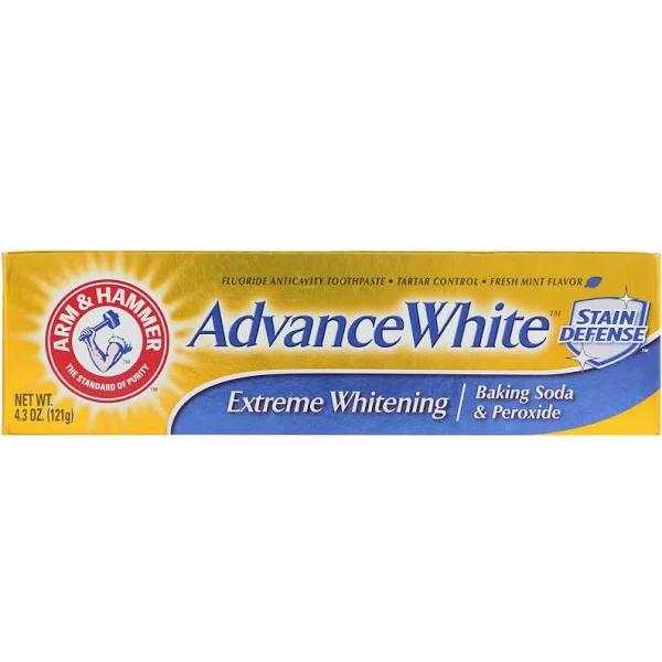 Arm & Hammer Advance White Toothpaste Baking Soda & Peroxide - 4.3 Ounces