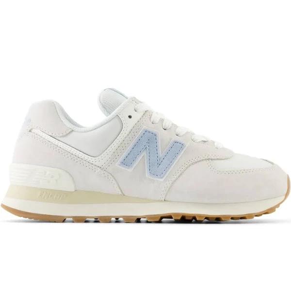 New Balance Women's 574 Reflection/Light Chrome Blue - Size 6