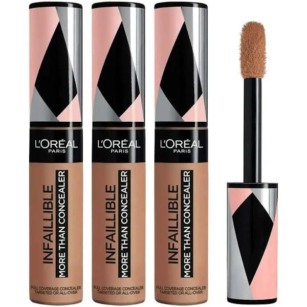 L'Oreal Infallible More Than Concealer 11ml 336 Toffee - 3 Pack