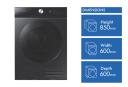 Samsung 9kg Bespoke Heat Pump Dryer Black