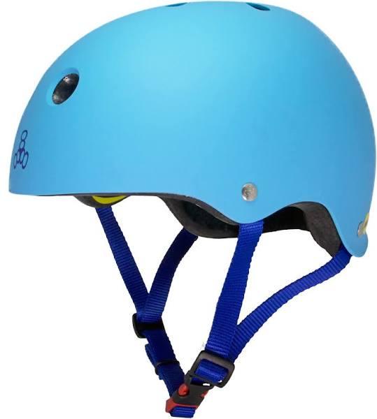 Triple 8 Skate II/ Derby MIPS Helmet SS Blue Rubber - Large/XLarge