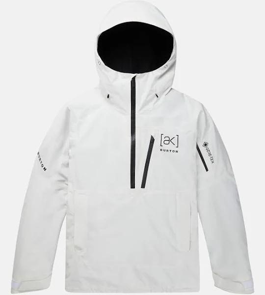 Burton [ak] Gore Tex Velocity Anorak Jacket - Stout White - 2023