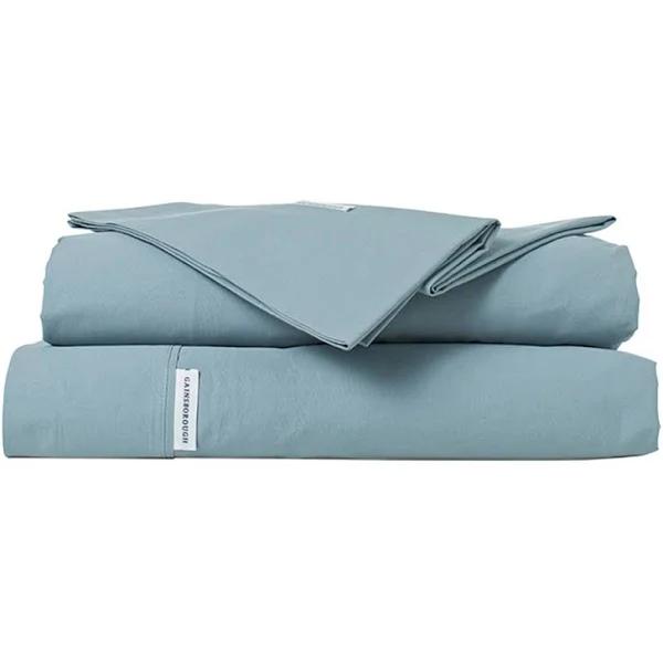 Gainsborough 250TC Cotton Percale Sheet Set Oasis Green Queen