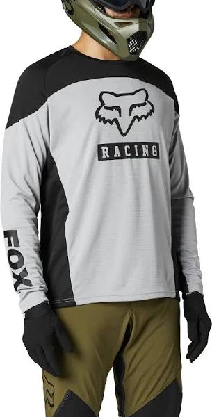 Fox Defend LS MTB Jersey Steel Grey 2021