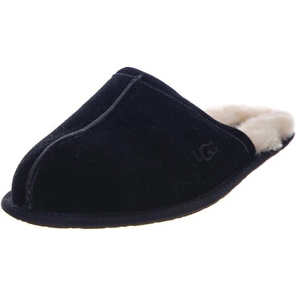 UGG Scuff Slippers, Size 6, Black