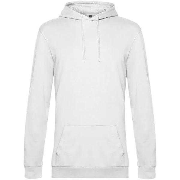 Hoodie White - B&C BCU03W - Size L