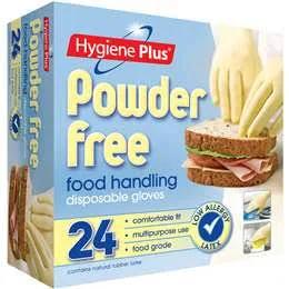 Hygiene Plus Gloves Disposable Powder Free 24 Pack