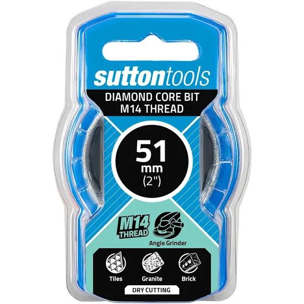 Sutton Tools 51mm M14 Diamond Core Bit