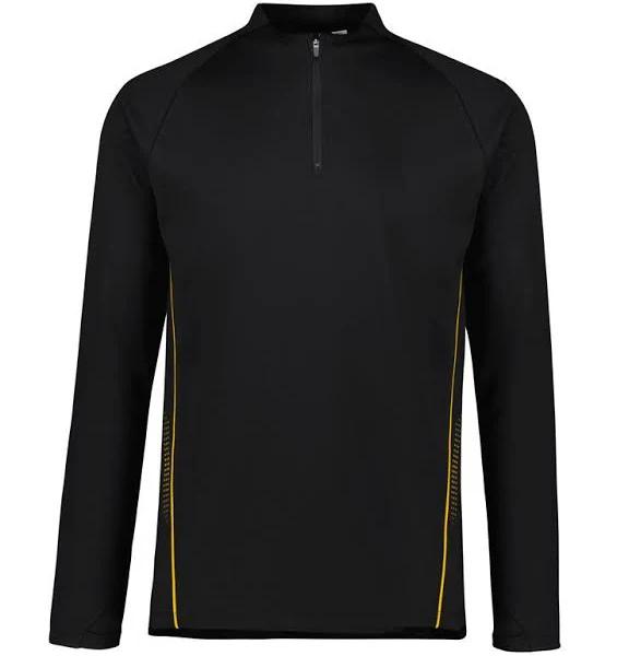 Biz Collection SW225M Balance Men Mid-Layer Top / Black/Gold / L