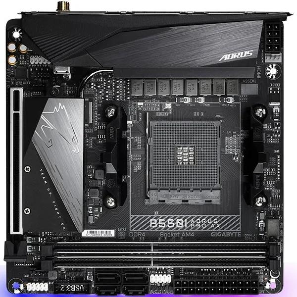 Gigabyte B550I AORUS Pro AX AM4 Mini-ITX Motherboard