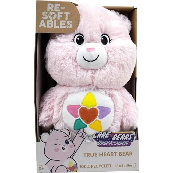 Resoftables Medium Plush True Heart Bear Care Bear