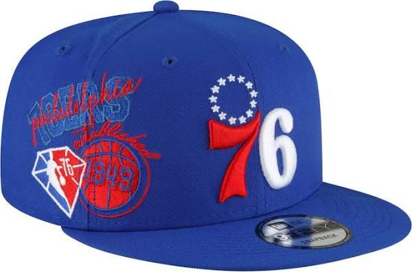 New Era Philadelphia 76ers NBA Back-Half 21-22 9Fifty Snapback