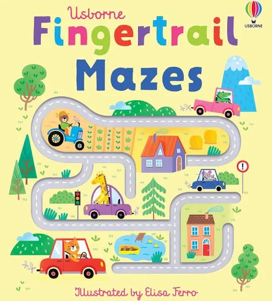 Fingertrail Mazes by Felicity Brooks