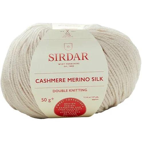 Sirdar Cashmere Merino Silk DK - Mother of Pearl (408)