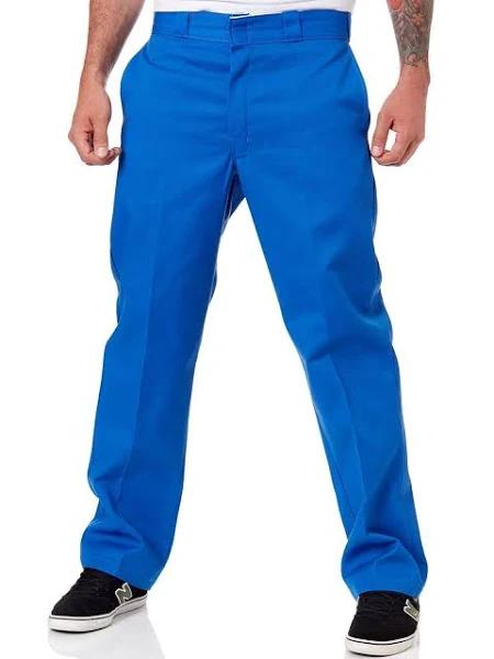 Dickies Men's Original 874 Work Pant, Royal Blue, 34W x 30L