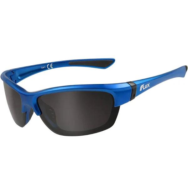 Flux Avento Polarized Sports Sunglasses UV400 Protection with Anti-slip Function and Lightweight Frame - for Men and Women When Driving, Running,