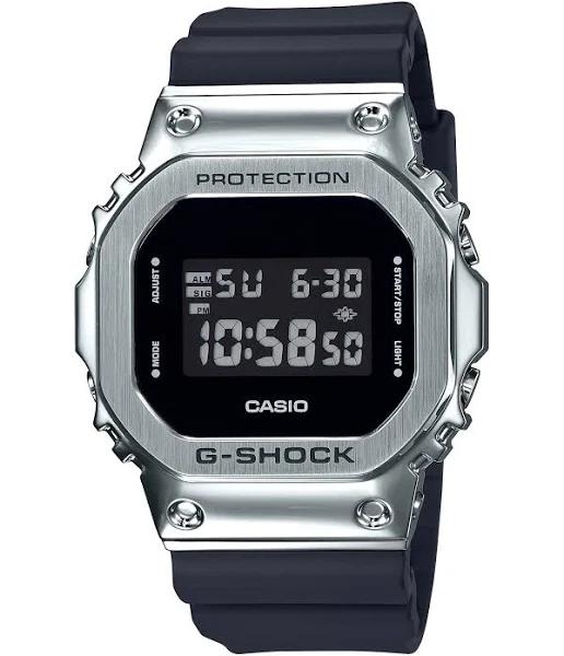 G-Shock Gm5600 Standard Digital Silver Black