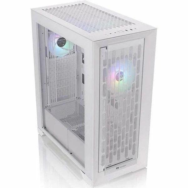 Thermaltake E-ATX CTE T500 CA-1X8-00F6WN-01 Tempered Glass ARGB Full Tower Case White | Best Online Computer Store