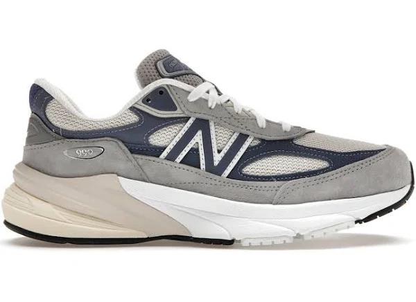 New Balance 990v6 Made in USA - Grey Day - Size 4.5 - Grey/Navy