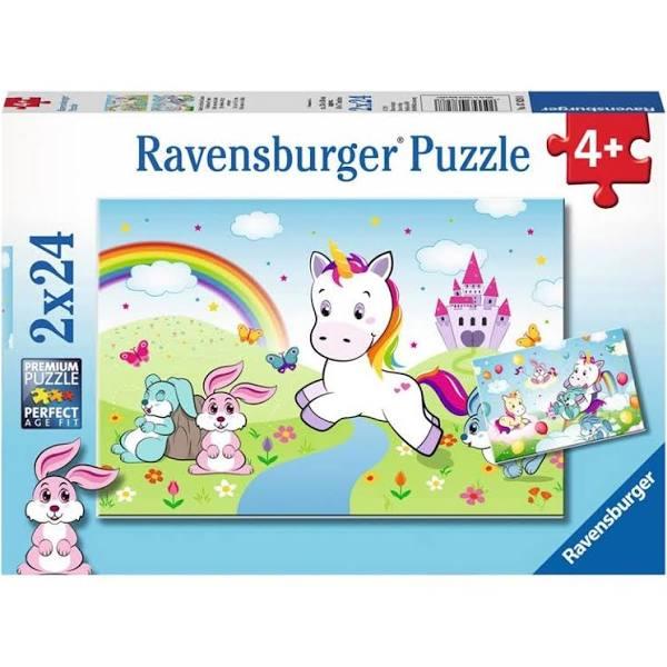 Ravensburger - Fairytale Unicorn Puzzle 2x24pc