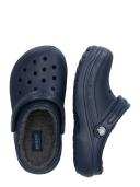 Crocs Classic Lined Clog - Kids' Navy/Charcoal, 2.0