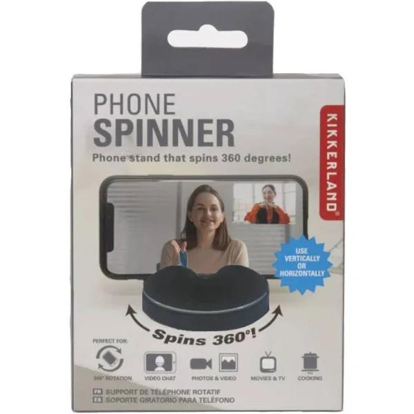 360 Degree Rotation Phone Spinner and Stand