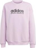 Adidas Fleece Crew Sweatshirt in Bliss Lilac Purple 9-10