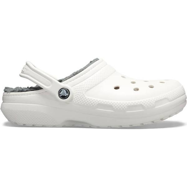 Crocs Classic Lined Clog White Size 2 - Platypus | AfterPay Available