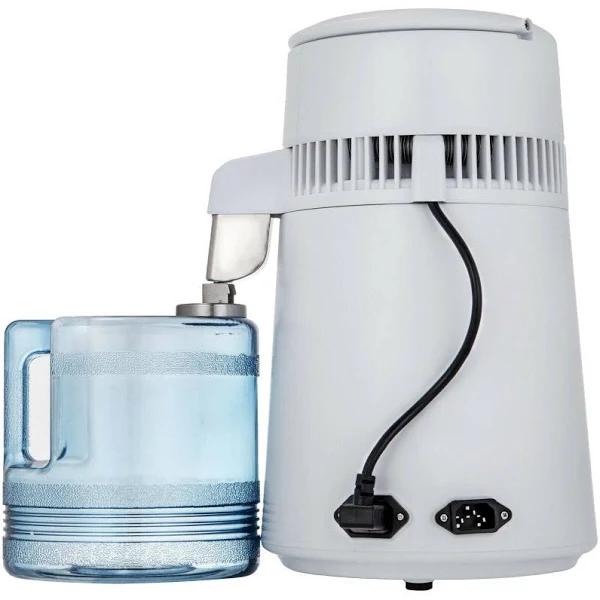 OliandOla 4L Water Distiller Purifier Stainless Steel Distilled Purified Home Medical