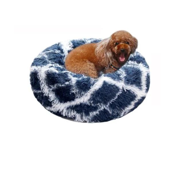 HOD 100cm The Cloud Dog Bed Comfy Pet Nest Bed - Navy