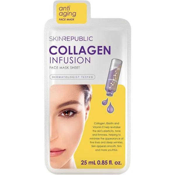 Skin Republic Collagen Infusion Face Mask Sheet - 25ml