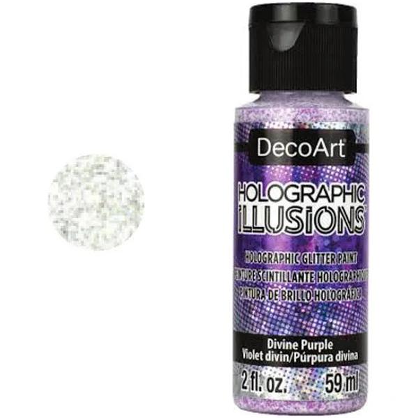 DecoArt Holographic Illusions Paint 2oz - Crystal Ball